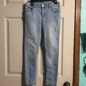 Light Wash Skinny Jeans